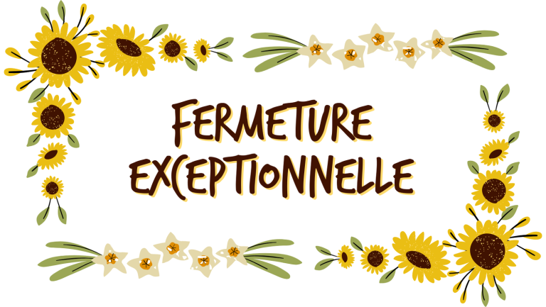Fermeture annuelle